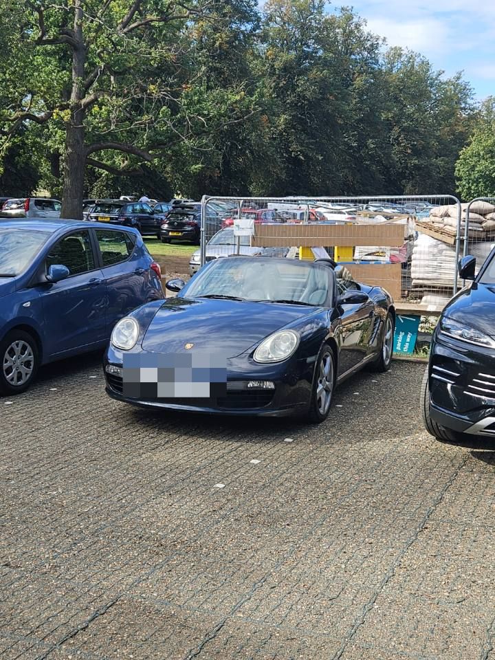 Porsche Boxster 987 spotted by Marvic